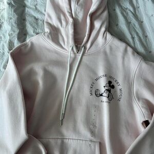 H&M Pink Mickey Mouse Hoodie